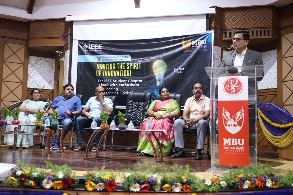 An Inaugural Function of MBU IEEE Student Branch and Launch of IEEE Technical Societies