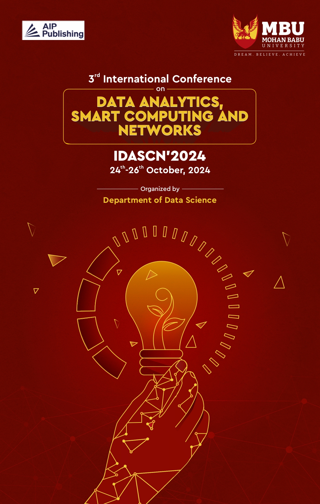 International Conference on DATA ANALYTICS, SMART COMPUTING AND NETWORKS