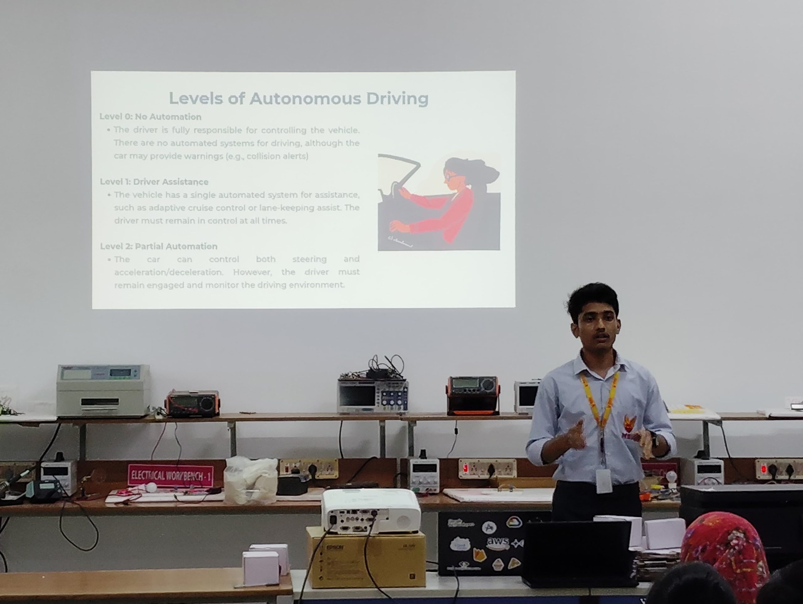 Exposure on project prototyping: An Autonomous Driving Vehicle Using Machine Learning