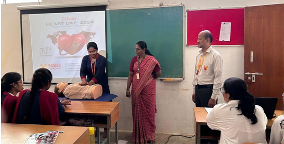 World Heart Day Awareness and Hands-on Training program